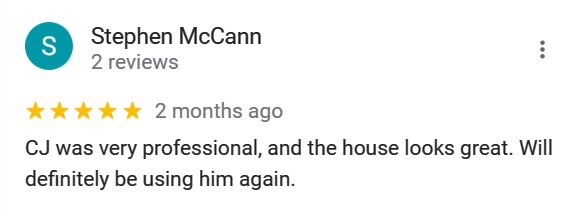 Pressure Washer OIB - Customer Review Google