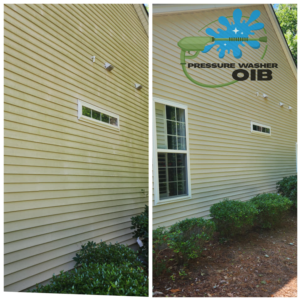 Pressure Washer OIB - House Siding Cleaning